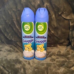 2 pack Air Wick Snuggle fresh linen Scent Spray - new old stock